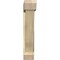 Ekena Millwork Traditional Slat Rough Sawn Bracket w/ Offset Brace, Douglas Fir, 8"W x 42"D x 42"H BKT0806X42X42TRA06RDF - alternate 3